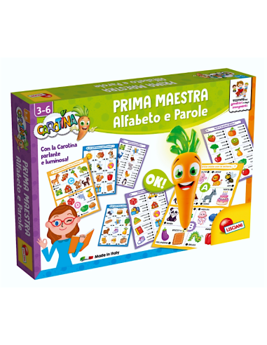 CAROTINA 111589 PRIMA MAESTRA ALFABETO E PAROLE