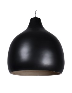 LAMPADARIO 141316 NERO 33X35CM BAMBOO