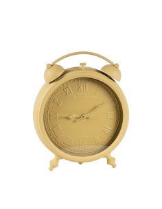 OROLOGIO SVEGLIA 141137 GIALLO 36X45CM METALLO