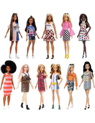 GIOCATTOLO PUBBLICIZZATO: vendita online Barbie 900, Bambole Fashionista, Look alla Moda, Stili Assortiti, Giocattoli per Bam...