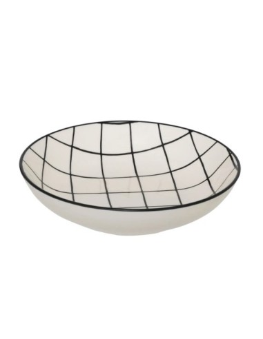 PIATTI: vendita online Piatto Fondo Singolo in Ceramica "Family Corner", Diametro 20 cm, Elegante e Resistente in offerta