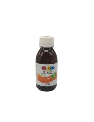 Pediakid 22 Vitamine Sciroppo per Bambini 125ml | Supporto Nutrizionale Completo