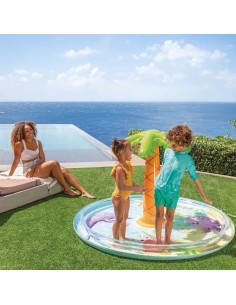 GONFIABILI: vendita online Piscina Gonfiabile Palma con Spruzzo 173x104 cm Intex in offerta 2