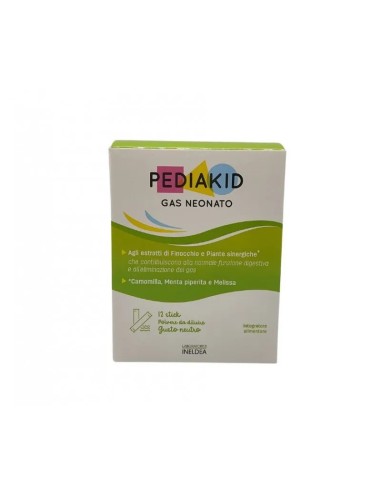Pediakid Gas Neonato 12 Stick – Integratore per Coliche e Gonfiore | Shopincasa