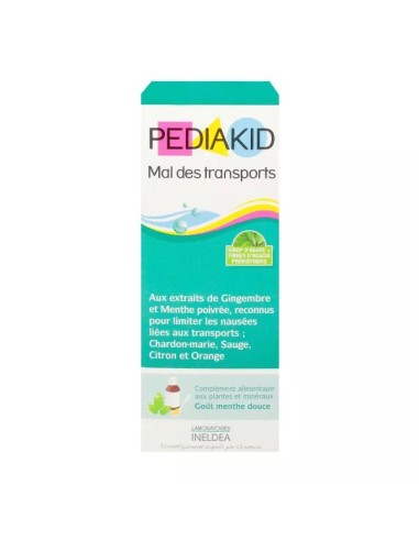 Pediakid Mal da Trasporto 125ml – Allevia la nausea | Shopincasa