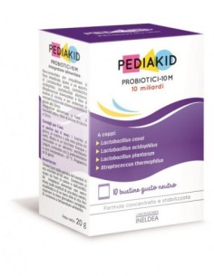Pediakid Probiotici 10 Bustine – Riequilibrio Intestinale Bambini | Shopincasa