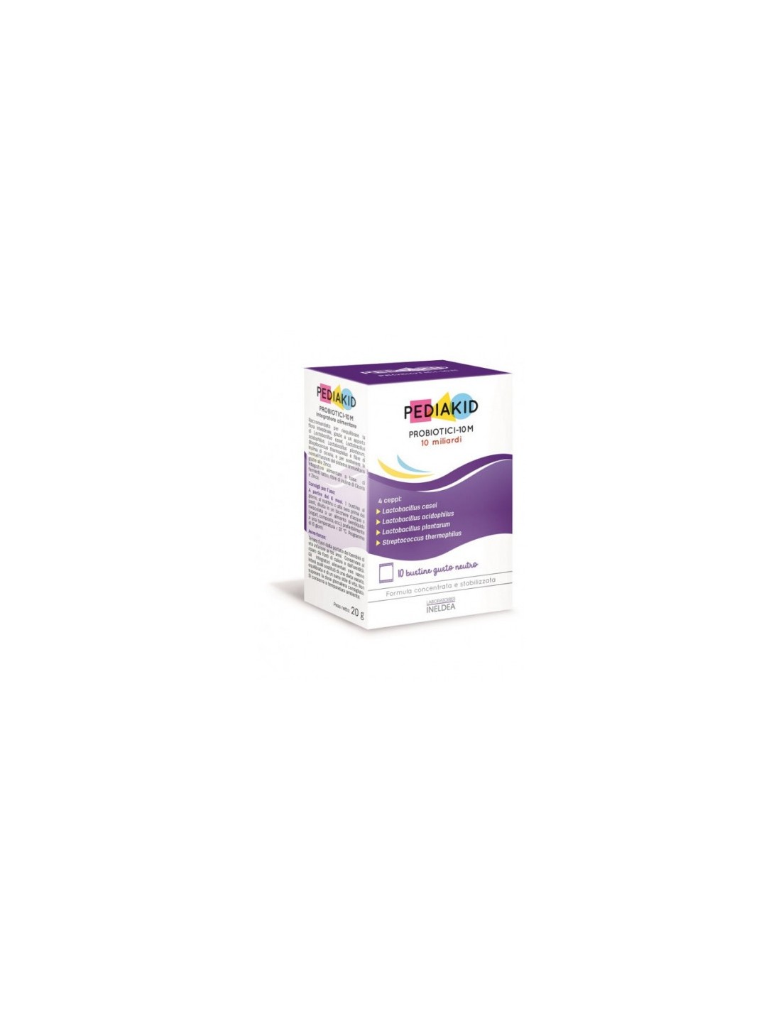 Pediakid Probiotici 10 Bustine – Riequilibrio Intestinale Bambini | Shopincasa