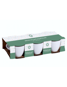 Set 6 Tazzine da Caffè in Porcellana Bianca | Eleganza e Praticità | Shopincasa.it