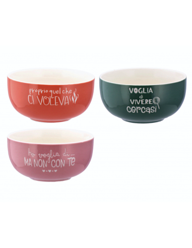 Ciotola in Porcellana Assortita 13x6,5 cm | Eleganza e Praticità | Shopincasa.it