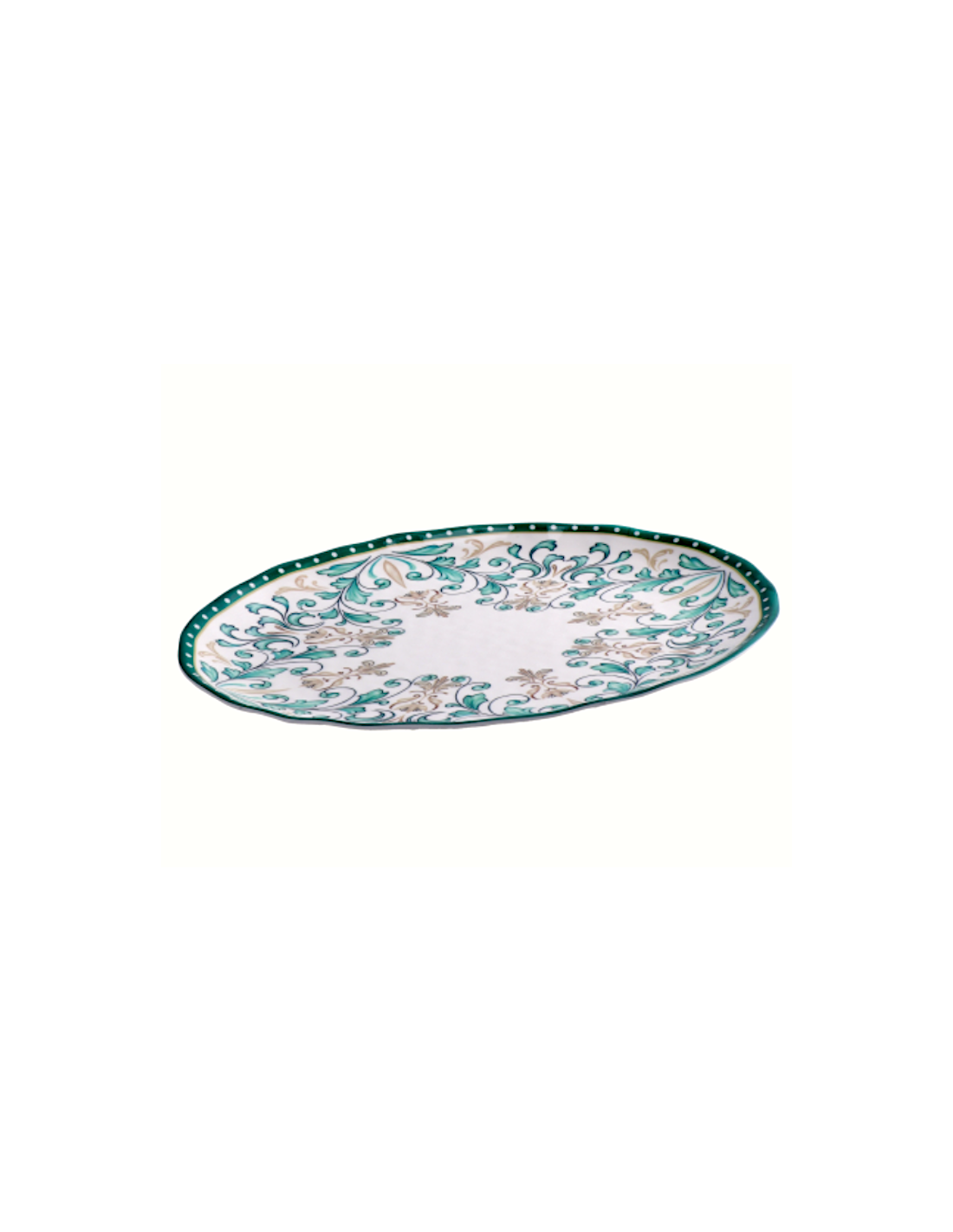 Vassoio ovale Kensy in melamina 40 x 30 cm | shopincasa.it