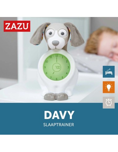 Zazu Sleeptrainer Davy Grijs – Semplice Allenamento del Sonno per Bambini | shopincasa.it