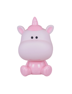 LAMPADA UNICORNO 1420011 ROSA 19X19X30CM