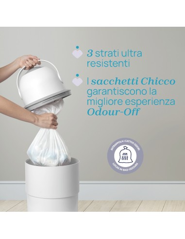 Sacchetti ODOUR OFF Chicco per mangiapannolini – ShopInCasa