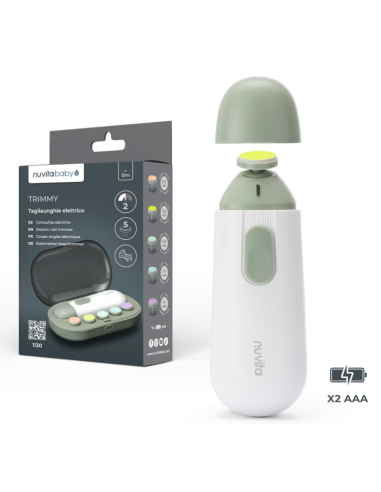 Nuvita Trimmy Tagliaunghie Elettrico – Sicuro e Silenzioso | Shopincasa