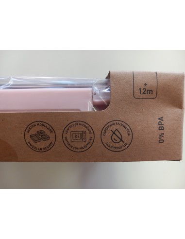 Nuvita Contenitore Pranzo Rosa – Ermetico e Pratico | Shopincasa