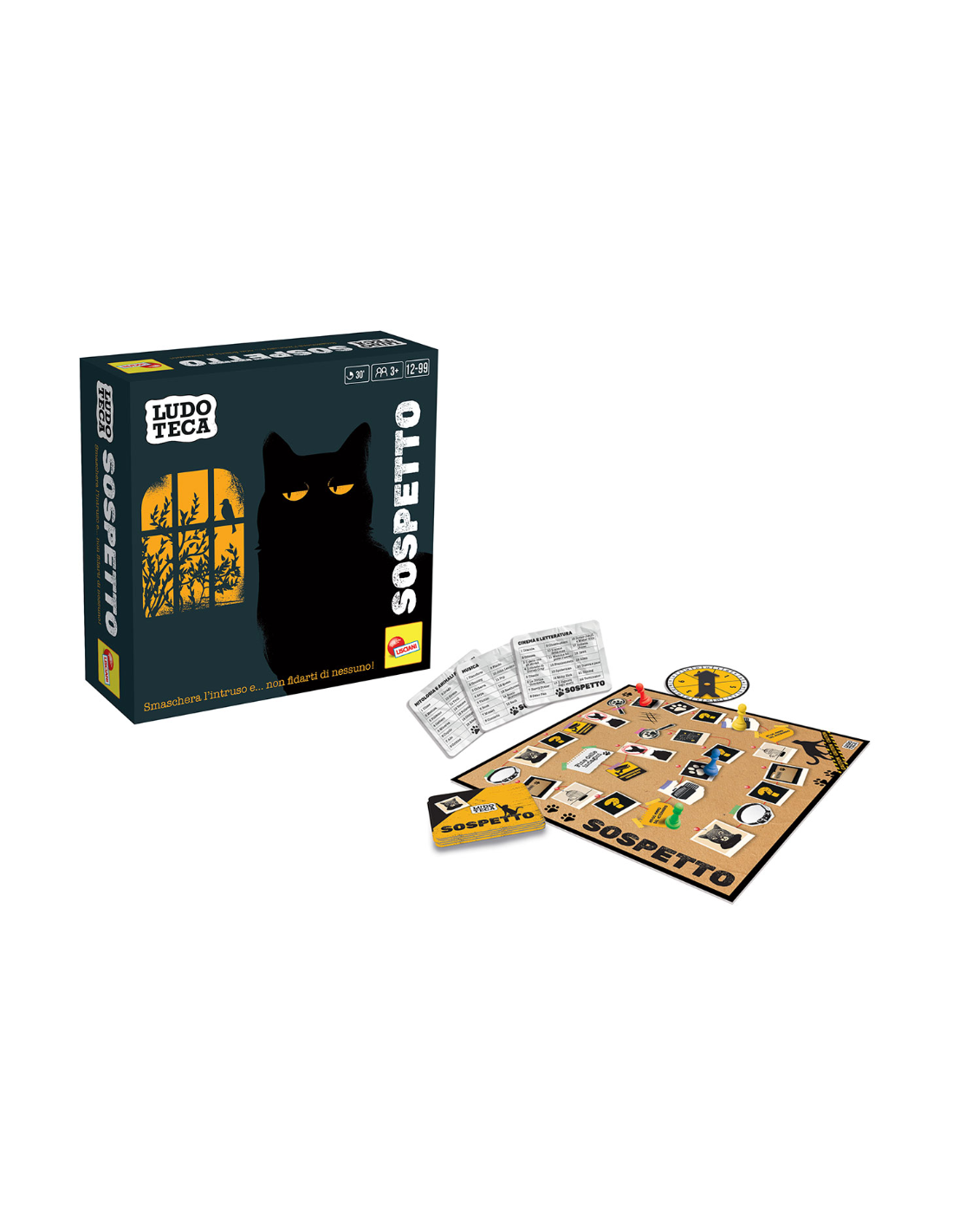 Ludoteca Pocket Gioco da Tavolo con Carte e Pedine | Shop in Casa