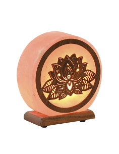 LAMPADA TAVOLO LA211402 FIORE DI LOTO 16X7X18CM ACACIA