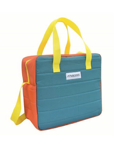 BORSE FRIGO: vendita online FA.BO.SS, Borsa Termica Puffy, 16 Litri, Colori Assortiti, Arancione, Blu, Isolamento Termico, Fa...