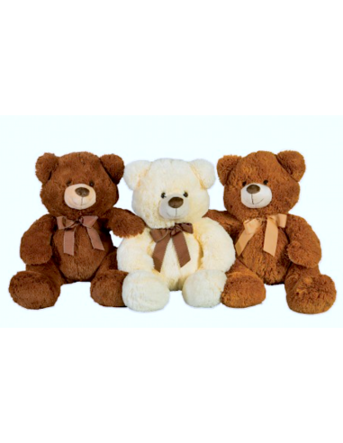 PELUCHE 09901 ORSO 60CM COLORI ASSORTITI