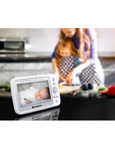 BABY MONITOR: vendita online Kikkaboo Video Baby Monitor Aneres - Monitoraggio Sicuro e Confortevole per il Tuo Bambino in of...