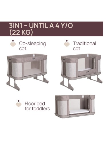 LETTINI E BAGNETTI: vendita online Chicco Next2Me Forever Lettino Cosleeping – Soluzione Versatile per il Tuo Bambino almond ...
