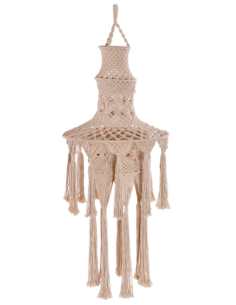 Paralume Cotone e Ferro 50x105 cm per Lampada E27 | shopincasa.it