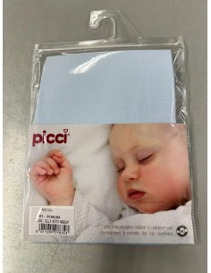 TESSILE: vendita online Lenzuolo Culla Sotto Angolato COLORELLE PICCI Celeste in offerta