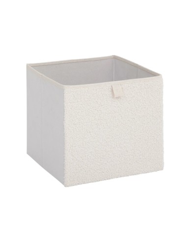 ACCESSORI: vendita online Scatola Portaoggetti Mix N Modul 31x31cm, bouclette bianca, organizer salvaspazio in offerta