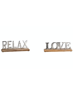Scritta Love/Relax 27 x 10 cm assortita | shopincasa.it