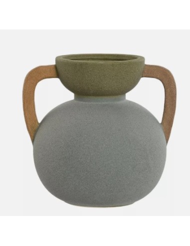 VASO JR213211 CERAMICA 21X18X19CM CON MANICI