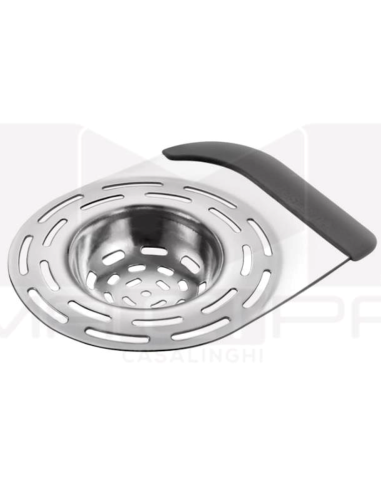 FILTRO LAVELLO PRESTO INOX 9X7CM CON SPATOLA