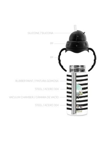 Miniland Thermokid Magical – Thermos con Cannuccia 240 ml | ShopInCasa.it