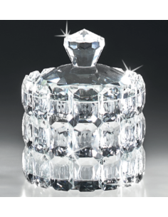 Portagioie Ranoldi Cristallo con Gemme 10x10x12 cm | Shopincasa.it