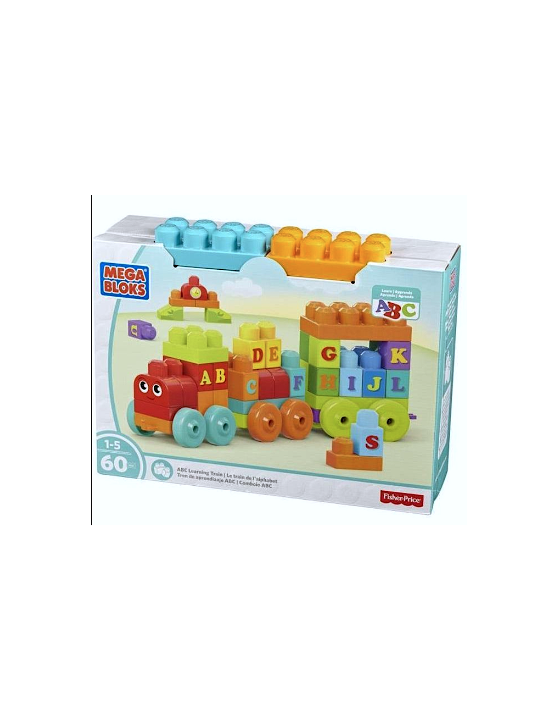 Mega Bloks Trenino Impara l’Alfabeto | Giocattoli Educativi Shopincasa.it