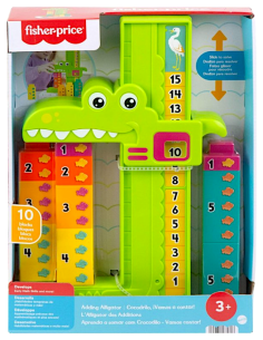 Fisher-Price Coccodrillo Conta e Somma educativo 3+ anni su Shopincasa.it