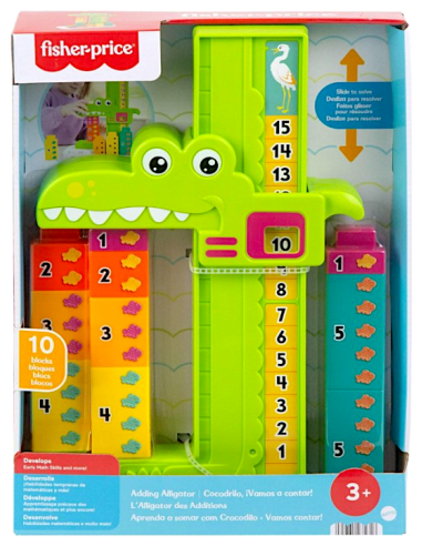 Fisher-Price Coccodrillo Conta e Somma educativo 3+ anni su Shopincasa.it