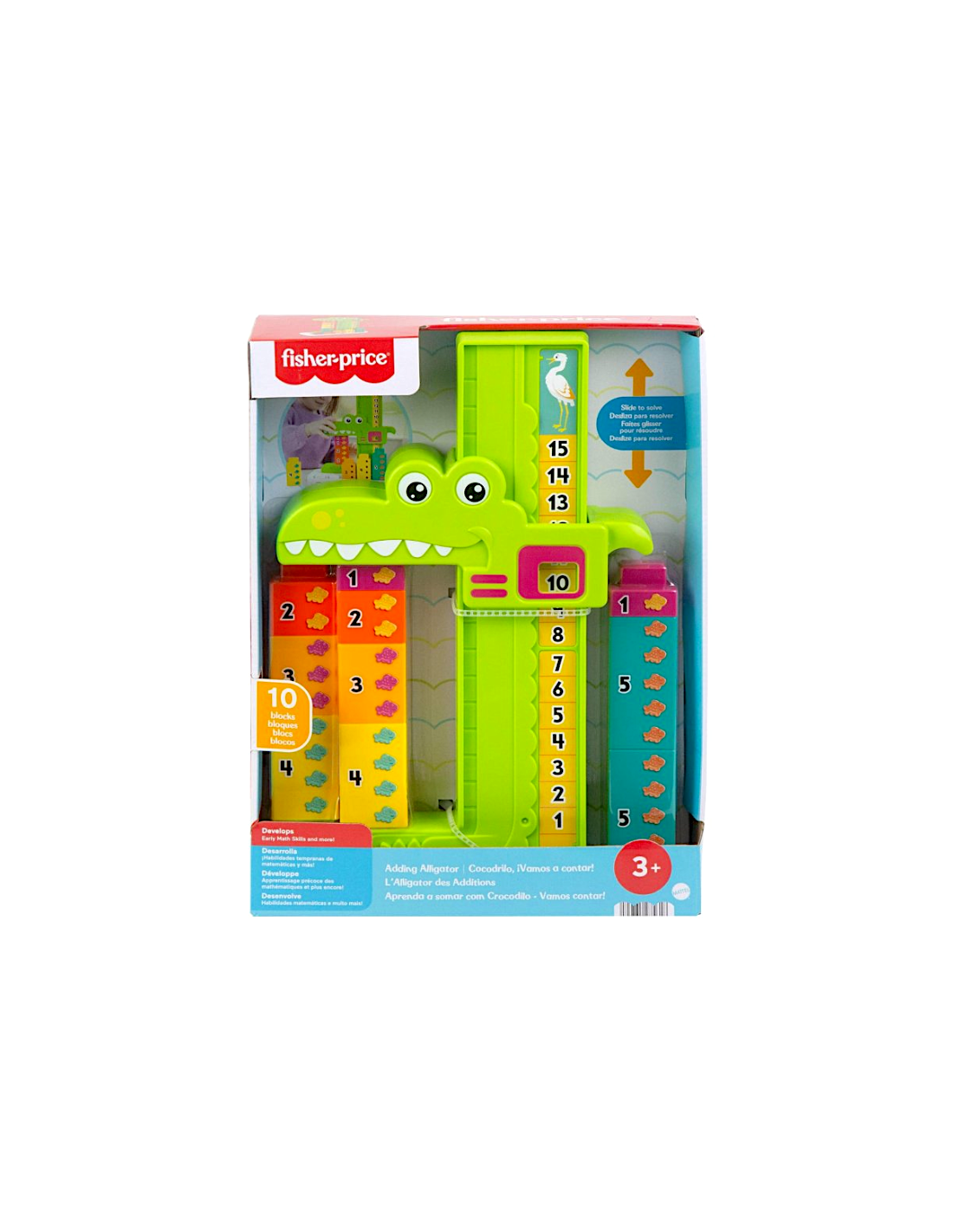Fisher-Price Coccodrillo Conta e Somma educativo 3+ anni su Shopincasa.it