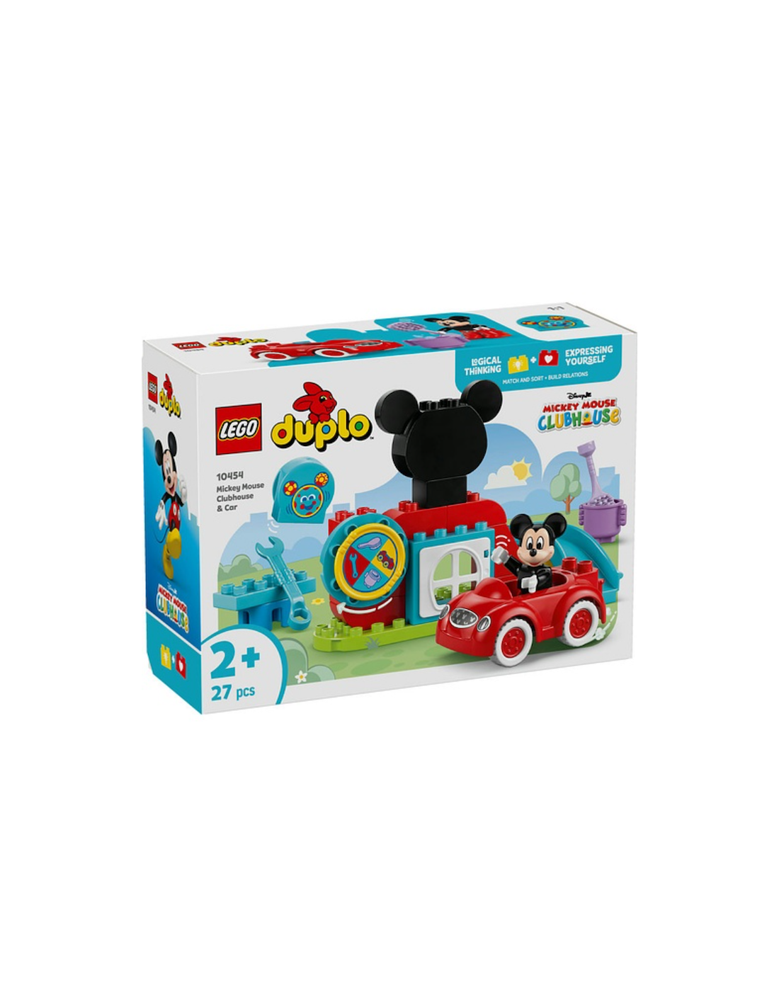 GIOCATTOLO PUBBLICIZZATO: vendita online LEGO DUPLO CASA E AUTO DI TOPOLINO in offerta