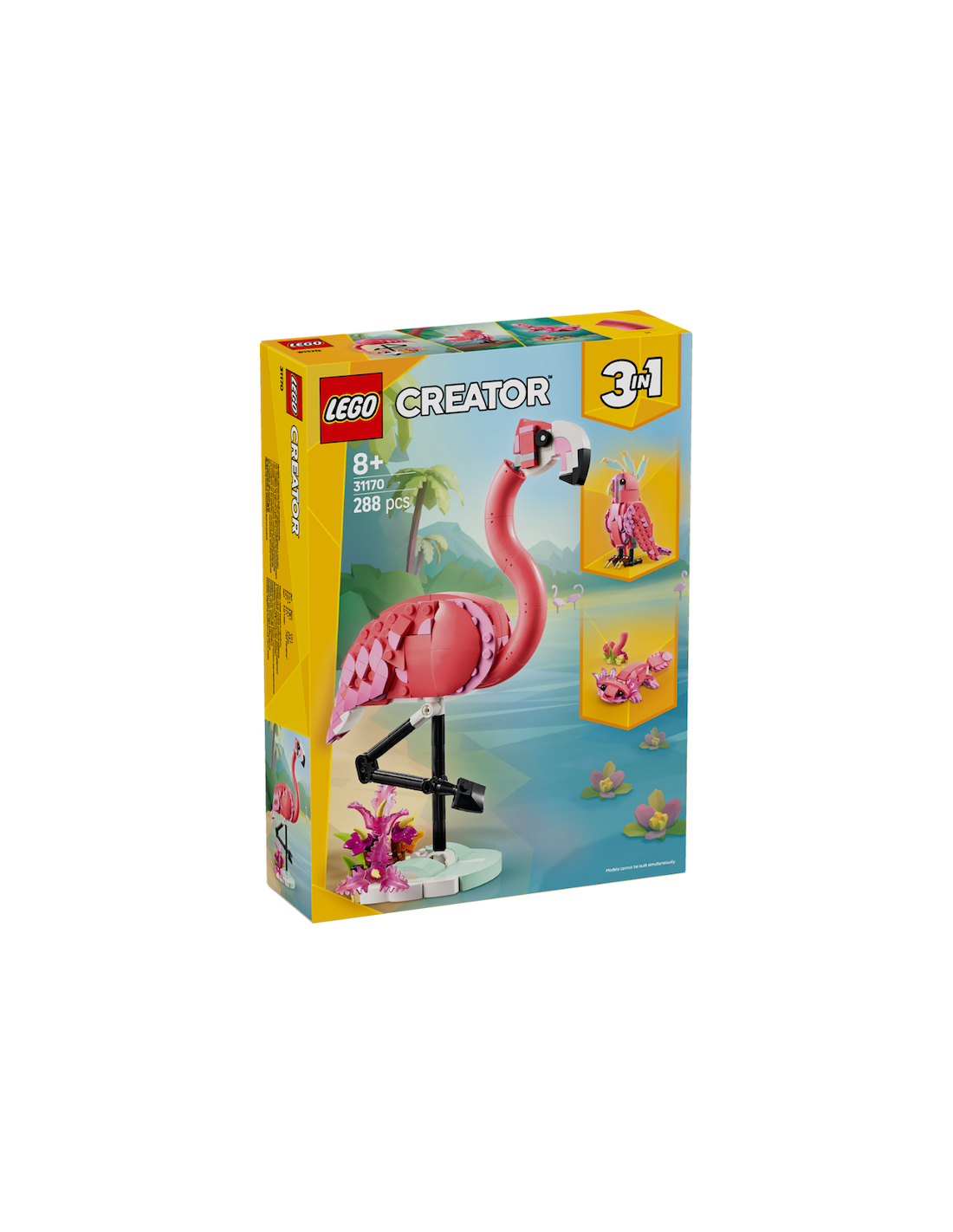 GIOCATTOLO PUBBLICIZZATO: vendita online LEGO CREATOR ANIMALI SELVATICI:FENICOTTERO ROSA in offerta