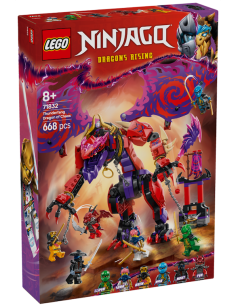 GIOCATTOLO PUBBLICIZZATO: vendita online LEGO NINJAGO THUNDERFANG DRAGO DEL CAOS in offerta