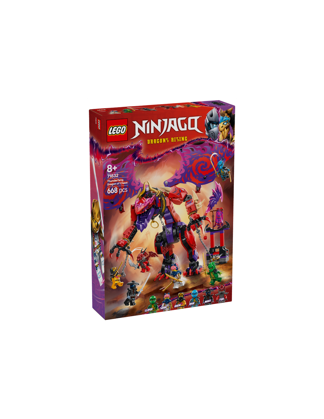 GIOCATTOLO PUBBLICIZZATO: vendita online LEGO NINJAGO THUNDERFANG DRAGO DEL CAOS in offerta