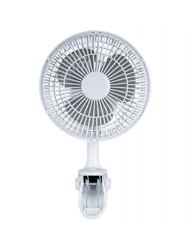 VENTILATORI: vendita online Ventilatore Nataluna con Pinza, 2in1, 15 cm, 15W, Bianco, Grigio, Compatto, Silenzioso in offerta