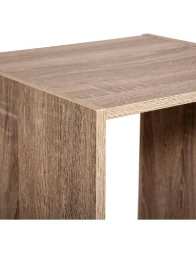 MENSOLE E SCAFFALI: vendita online 5five Mix n Modul, scaffale a colonna, 4 scomparti, effetto rovere naturale, mobile conten...