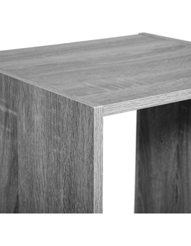 MENSOLE E SCAFFALI: vendita online 5five Mix n Modul, scaffale 4 ripiani, effetto rovere grigio, libreria moderna, mobile con...