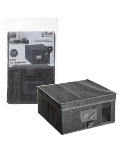 PORTAOGGETTI 138894C 30X30X15CM GRIGIO su Shop in Casa