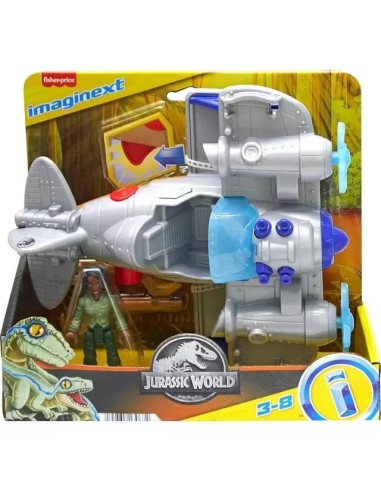 Fisher-Price Imaginext Jurassic World - Carnotauro e Darius - Shopincasa
