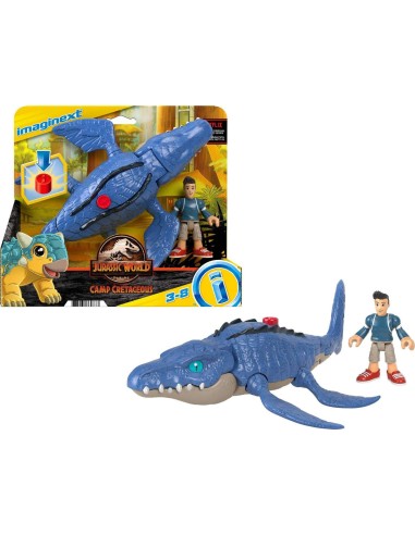 Fisher-Price Imaginext Jurassic World - Carnotauro e Darius - Shopincasa