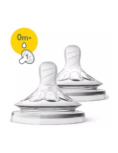 Avent Tettarelle Natural Prime Poppate 0m+ – Confezione da 2 | Shopincasa.it