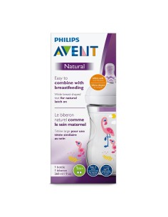 Biberon Natural 260ml Philips Avent - Allattamento Naturale e Confortevole