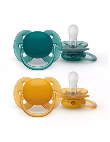 Succhietto Ultra Soft 6-18m Neutro 2 Pezzi - Philips Avent